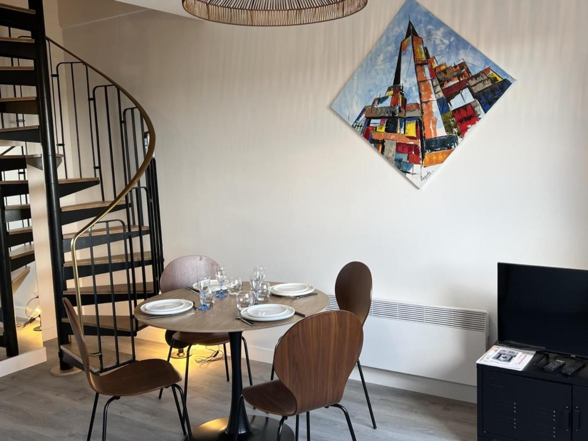 Cabourg : Duplex Renove 2 Pieces, Acces Direct Plage, Fibre, Parking, Cuisine Equipee, 4 Pers. - Fr-1-487-351 Exterior foto
